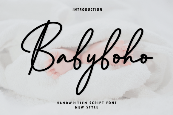 Babyboho: The Signature Script Font for Modern Branding
