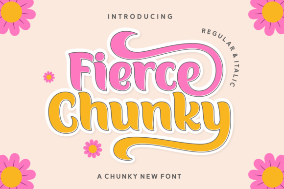 Fierce Chunky: The Playful Font That Makes Brands Pop