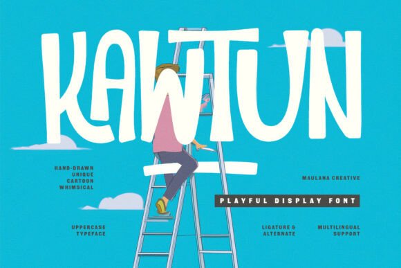 Kawtun: The Hand-Drawn Font with a Playful Spirit