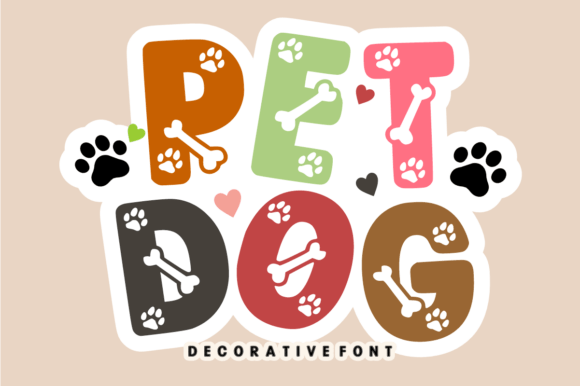 Pet Dog: The Whimsical Typeface for Playful Branding