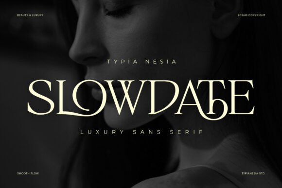 Slowdate: A Typeface for Timeless Elegance and Modern Branding