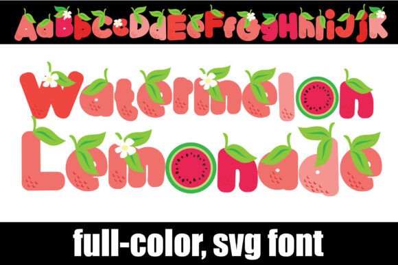 Watermelon Lemonade: The SVG Font That Tastes Like Summer