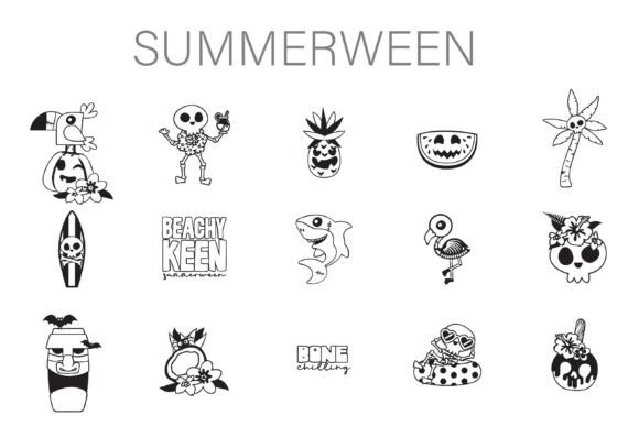 Where Tiki Torches Meet Tiki Skulls: A Designer's Guide to Summerween Dingbats